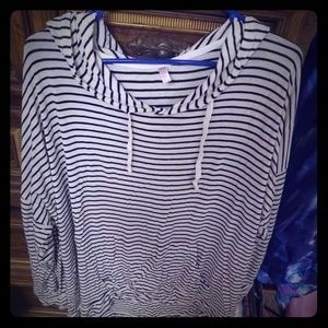 Torrid Striped Hoodie